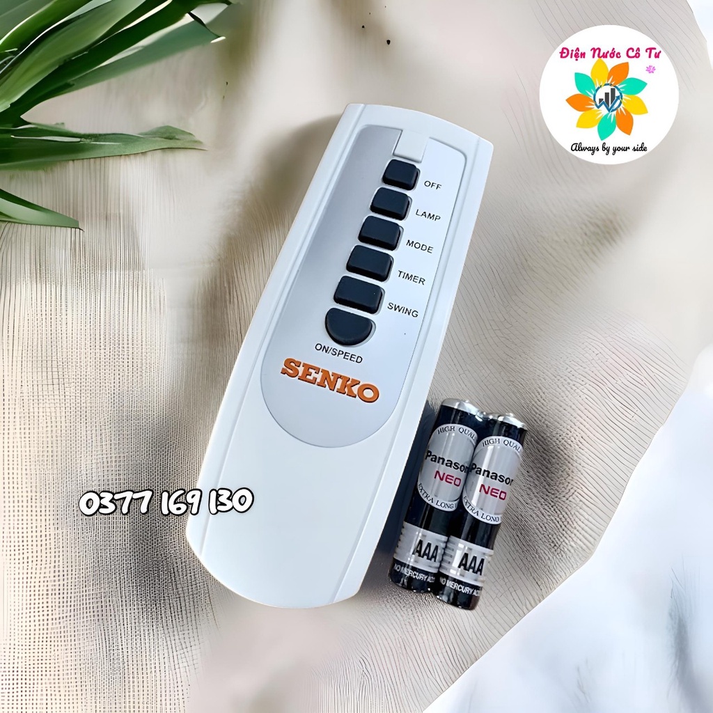 Remote quạt treo tường điều khiển từ xa Senko