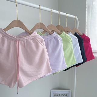 Quần short thun nữ cạp chun đủ màu