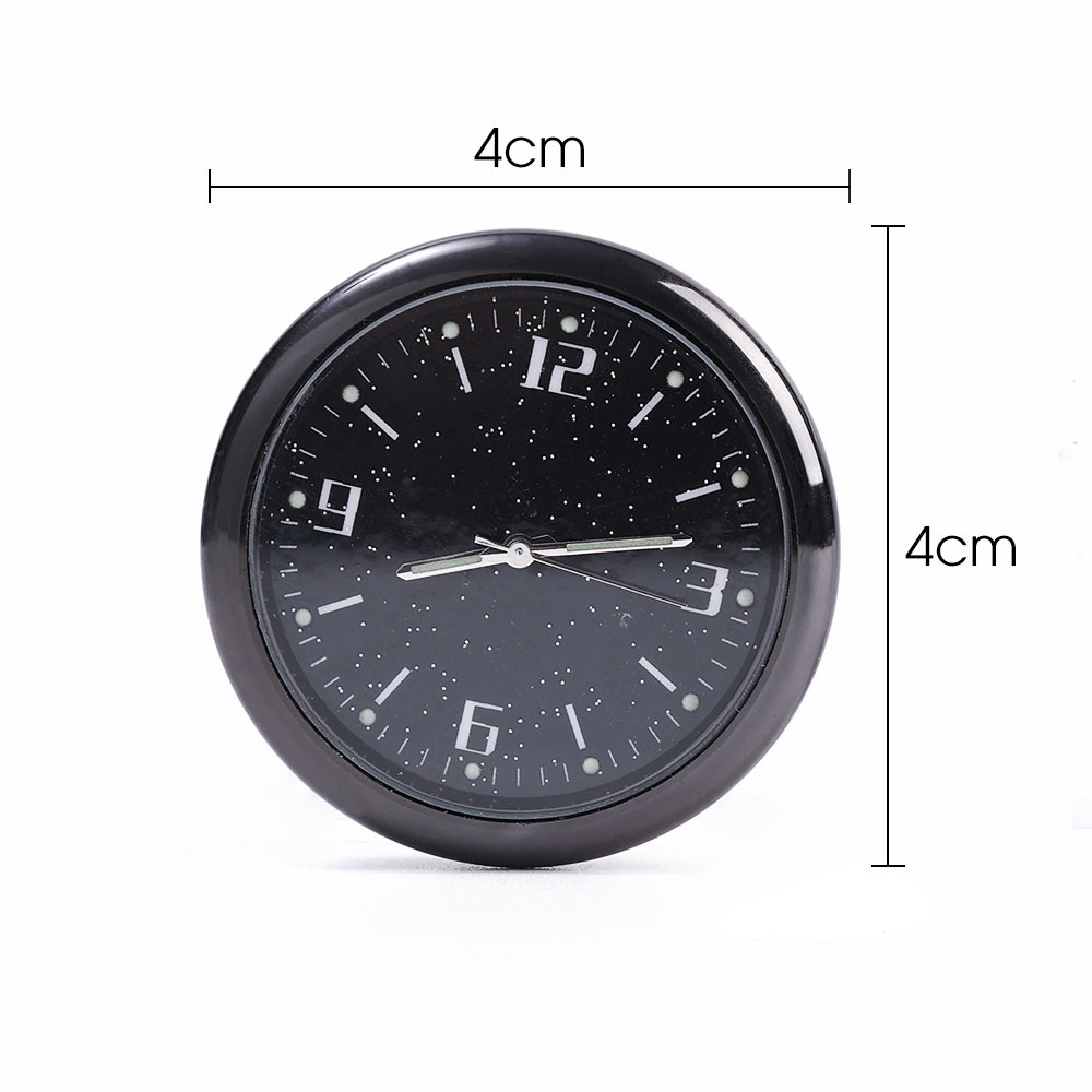 Đồng Hồ Kỹ Thuật Số Mini Dạ Quang Gắn Lỗ Thông Gió Xe Hơi Kèm Kẹp Tiện Dụng