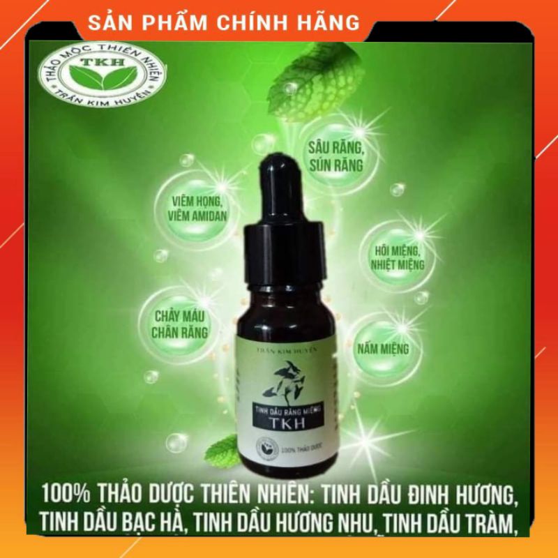 Tinh dầu răng miệng thảo dược Trần Kim Huyền