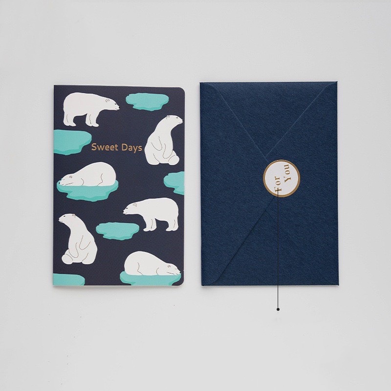 Thiệp Chữ Nhật Dễ Thương - THIEP1041 - BCorner