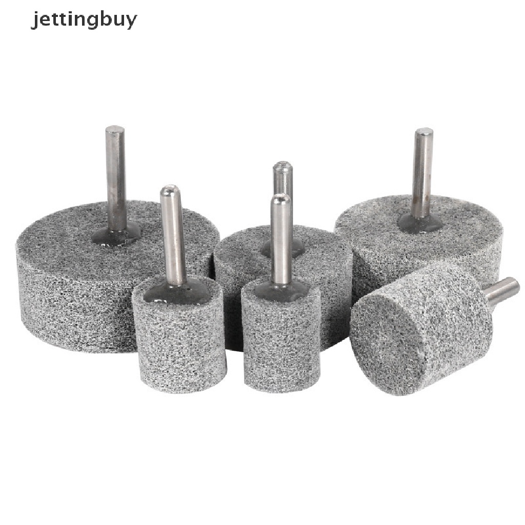 Bộ 2 Đầu Mài Đánh Bóng Bánh Xe Bằng Sợi Nylon Với Tay Cầm 7P9P Chất Liệu Thép Không Gỉ Tiện Dụng
