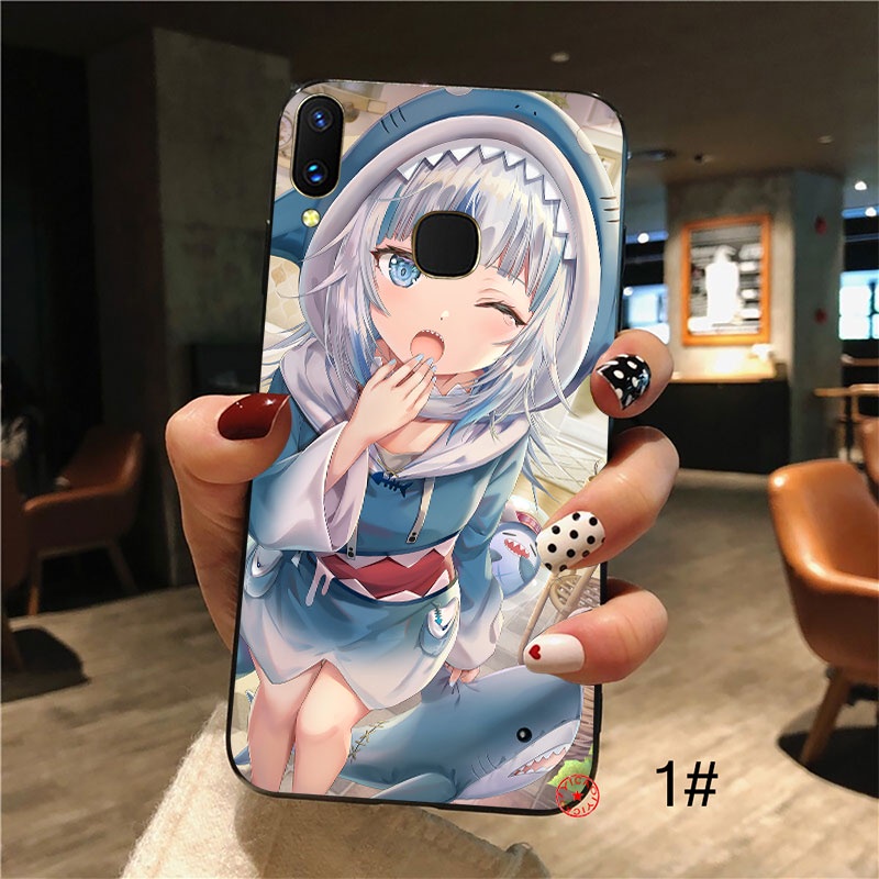 Ốp Điện Thoại In Hình Gawr Gura Cho VIVO Y53 Y50 Y30 Y20 Y20i Y20S Y19 Y17 Y15 Y12 Y12S Y11 Y11S 2PRR