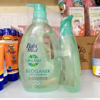 [HÀNG THÁI] SỮA TẮM GỘI TRẺ EM TOÀN THÂN BABY MILD PURE NATURAL 125ML>850ML