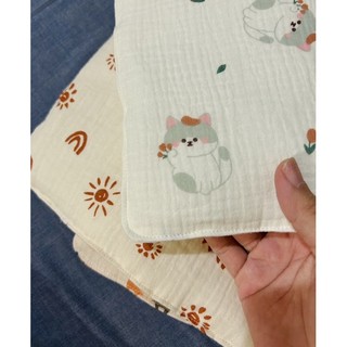 GỐI [LÓT ĐẦU] XÔ MUSLIN CHO BÉ SƠ SINH