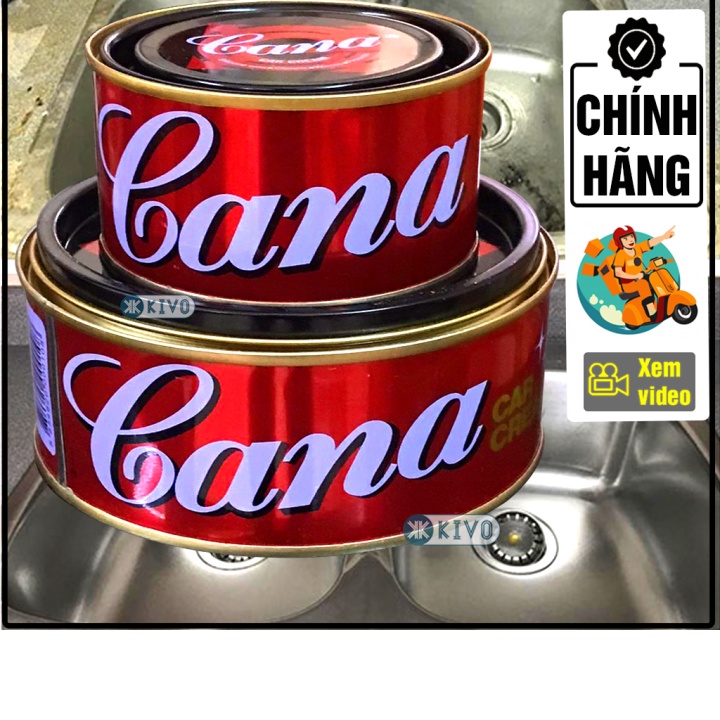 Xi Đánh Bóng Cana Car Cream Thái Lan 100G-220G/ Cana Đánh Bóng Vỏ Xe, Kim Loại , Đồ Gỗ , Mặt Đá , Xoá Vết Xước Sơn Xe Má