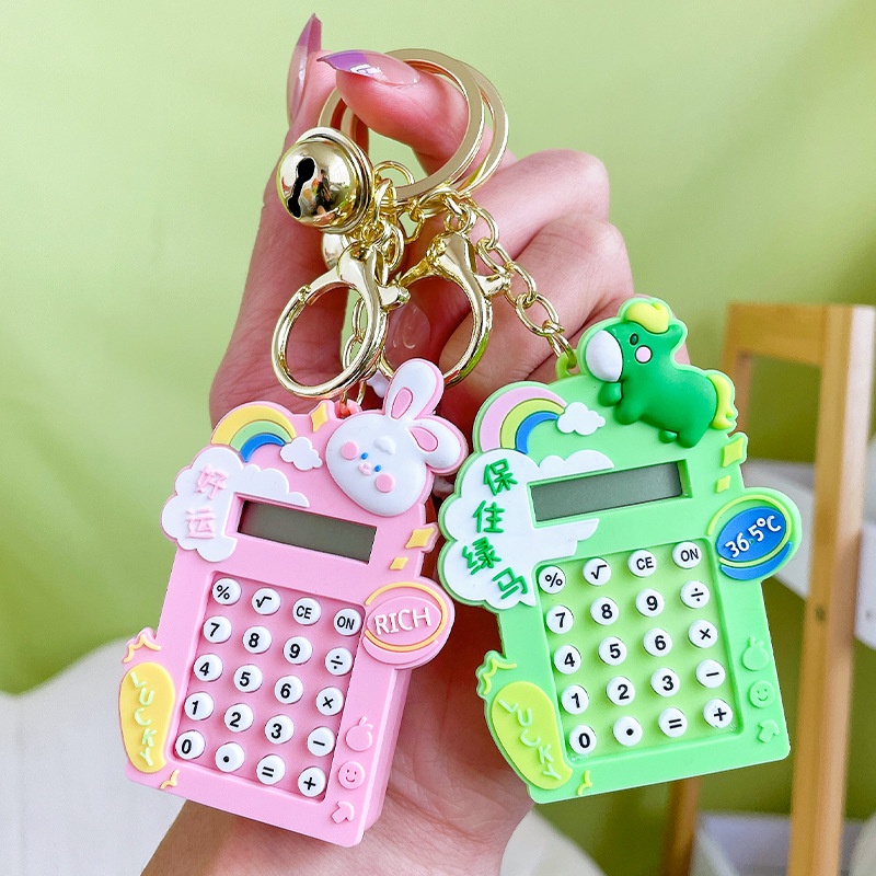 Móc Khóa Hình Thỏ / Gấu Hoạt Hình Đáng Yêu