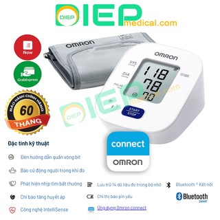 ✅ OMRON HEM-7142T1 - Máy đo huyết áp 7142 T1, bắp tay điện tử, rối loạn nhịp tim, Bluetooth, app connect 7142T, 7120