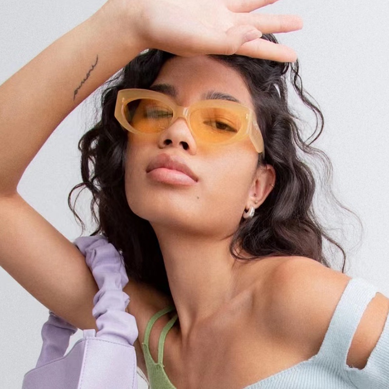 Kính Mát Thời Trang Mới Năm 2022 Gọng Nhựa Nhiều Màu Sắc Dành Cho Nam Và Nữ