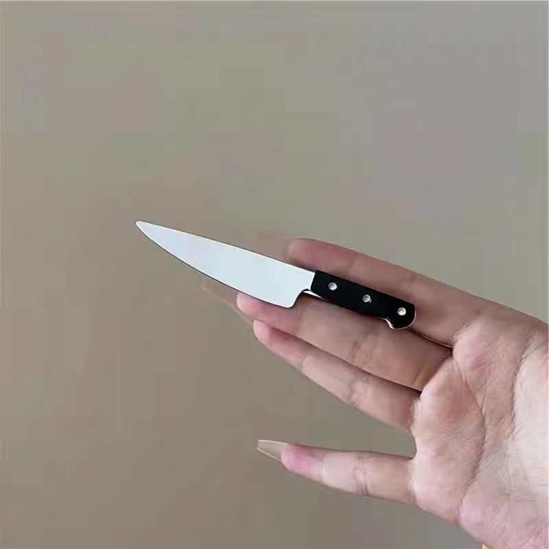 Simulation Dagger Knife Spoof Hairpin Fashion New Dark Sweet Cool Fun Hairpin Hot Girl Photo Personality Side Clip Hair Accessories Women