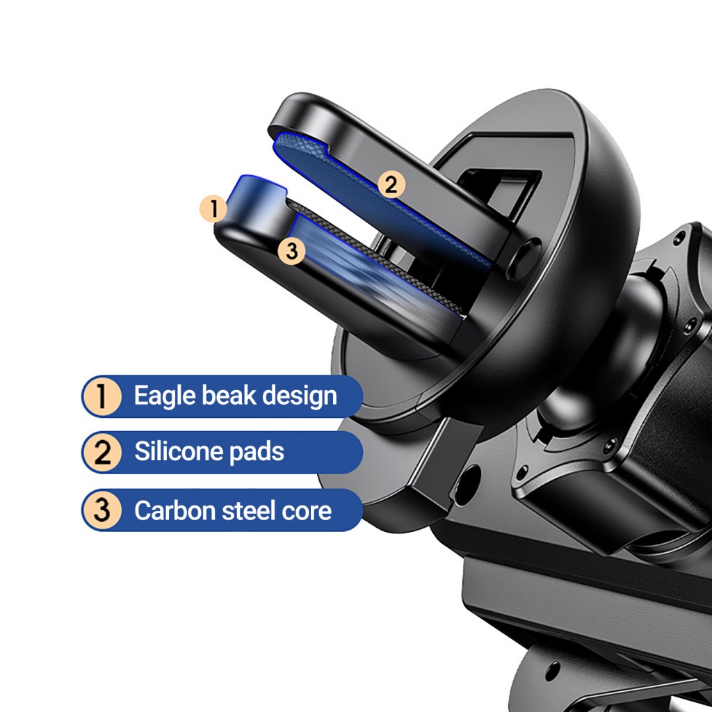 Giá Đỡ Điện Thoại Chống Sốc Chống Trượt Chống Rơi Hình Hoa Hướng Dương Cho Xe Máy