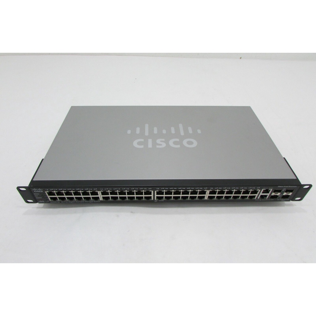 Cisco SG500-52 | Bộ Chia Mạng Layer2/3 48x RJ45 10/100/1000, 04 Ports COMBO 1/5GE