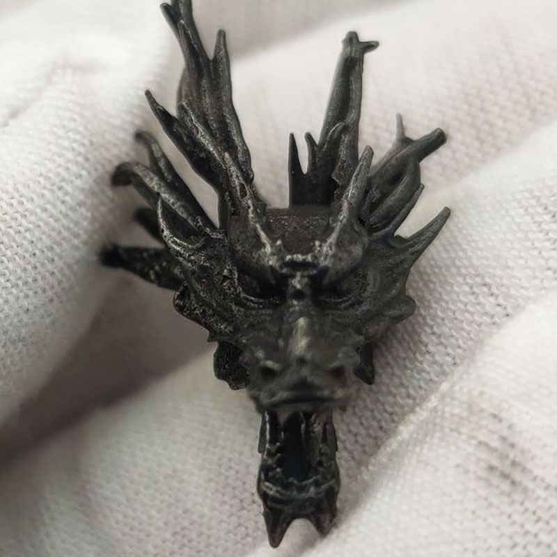 Mặt Dây Chuyền Hình Đầu Rồng Bằng Đồng Nguyên Chất Phong Cách Retro