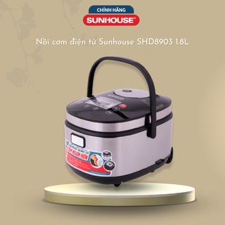 Nồi cơm điện tử sunhouse mama shd8903 1.8l - hàng trưng bày chính hãng