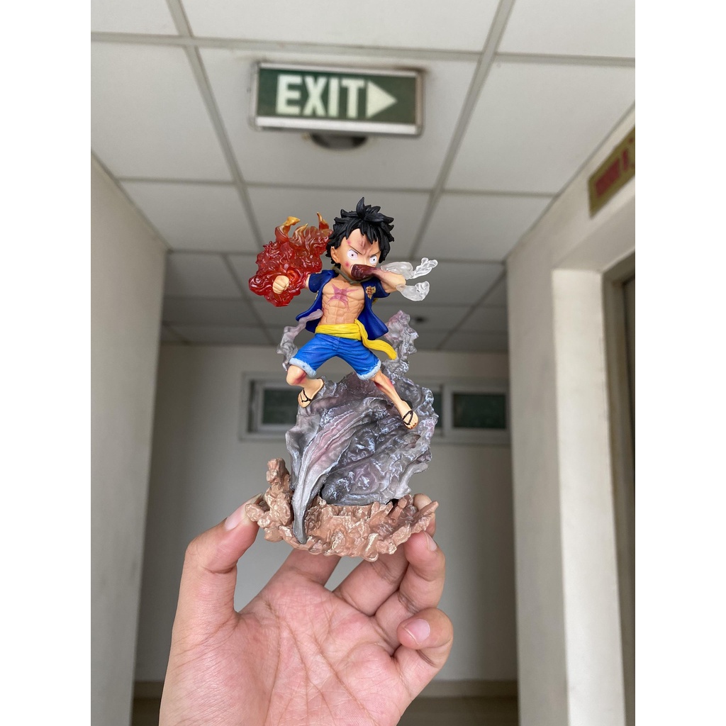Mô hình One Piece Lufffy gear 3 chuyển đổi trạng thái Gear 4, Figure One Piece