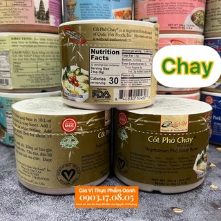 [CHAY] Cốt PHỞ CHAY Quốc Việt (Hộp 300gr)