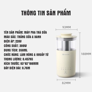 Máy pha cà phê, pha trà sữa tự động MOKKOM 350ml