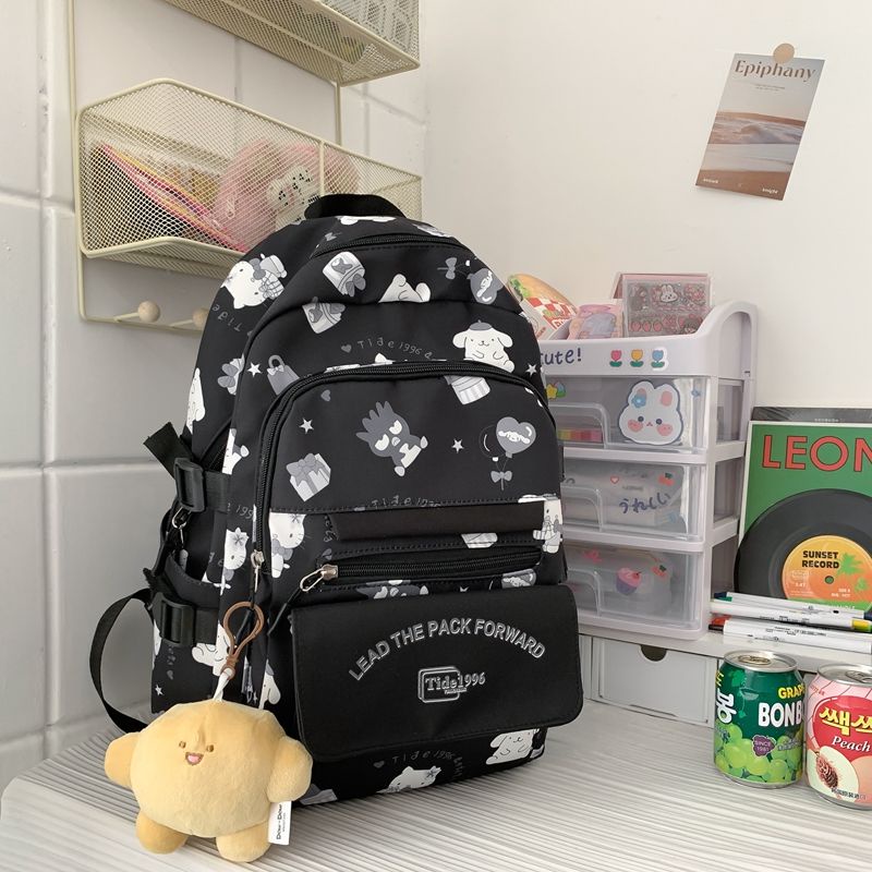 Balo hoạ tiết hoạt hình siêu cute,Video Tự Quay
