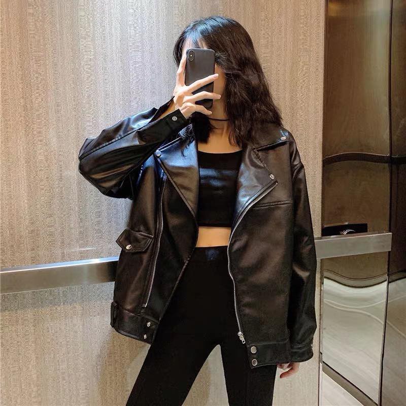 [ order ] áo da ulzzang dáng rộng