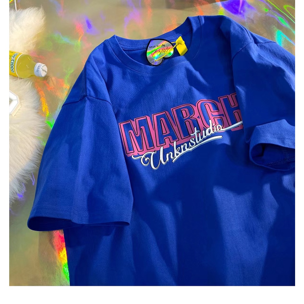 NRVP Áo Thun 100% Cotton Tay NgắN Plus Size Cho Nam Và Nữ