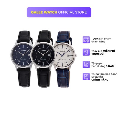 Đồng hồ nữ Orient Watch Classic RF-QA000 máy pin mặt kính cường lực chống xước dây thép da đeo tay cao cấp chính hãng
