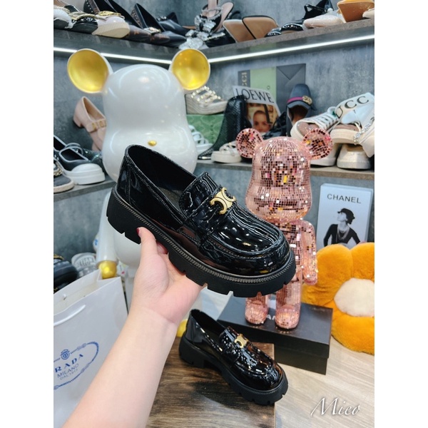 Giày slipon ce line da bóng siêu mềm fullbox