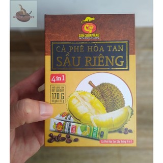 Combo 2 hộp ( 20 gói x17g ) - Cà Phê Hoà Tan Sầu Riêng