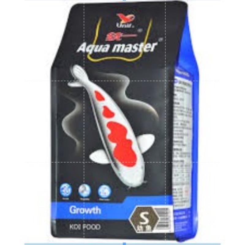 Thức ăn cao cấp cho cá Koi tăng trọng - tăng màu Aquamaster bao 5kg