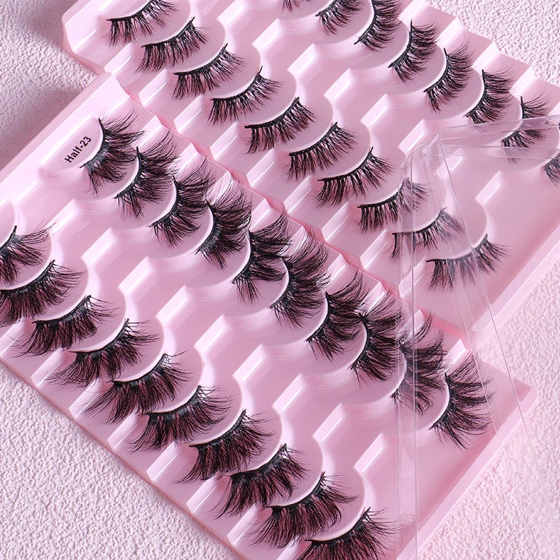 Set 5 Cặp Lông Mi Giả 3D Dài Có Thể Tái Sử Dụng