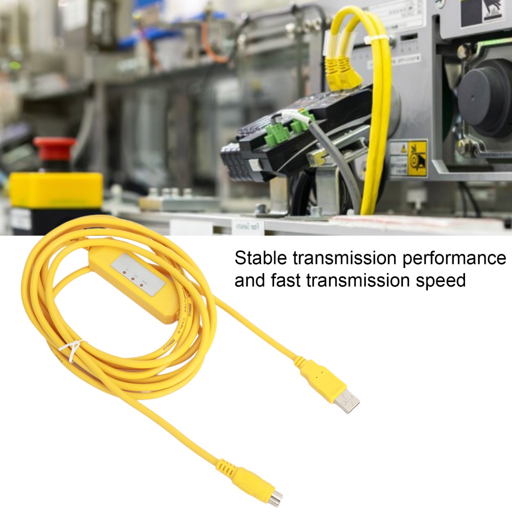 Bộ cáp lập trình LENOVO hình tròn 8Pin USB-ACAB230 USB sang RS232 tốc độ cao thích hợp cho Delta DVP PLC