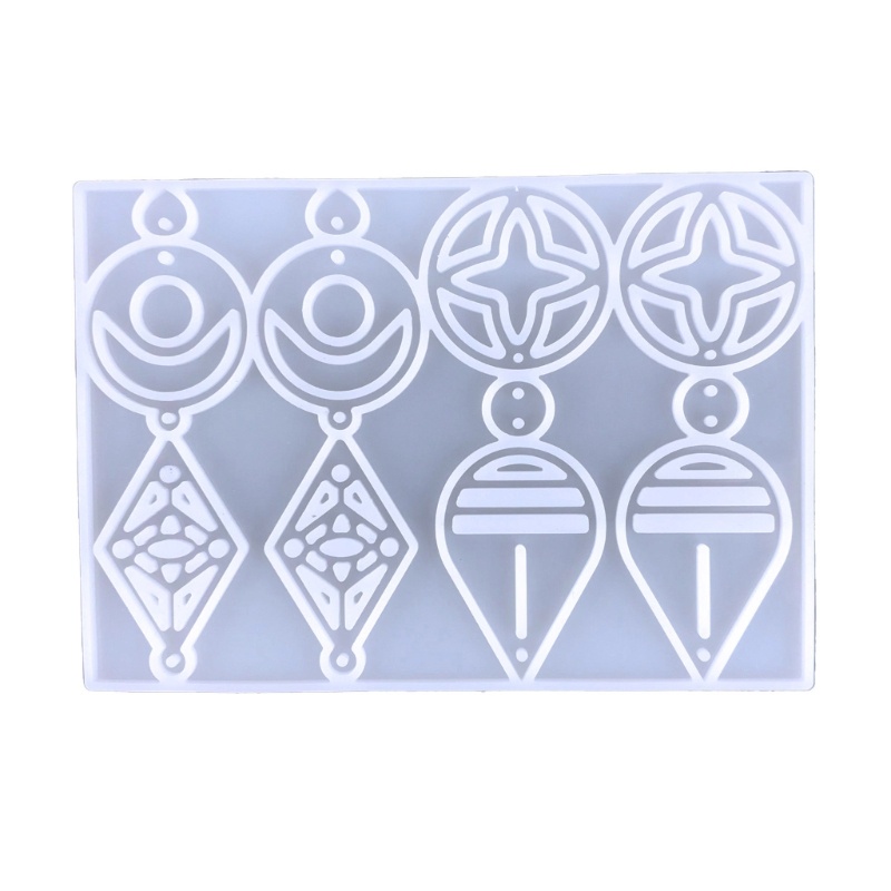 Khuôn Silicone Làm Mặt Trang Sức Hình Giọt Nước