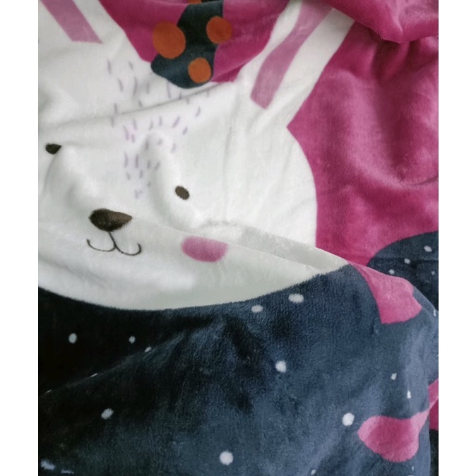 Chăn trẻ em, chăn tuyết trẻ em hoạ tiết đáng yêu - CH30