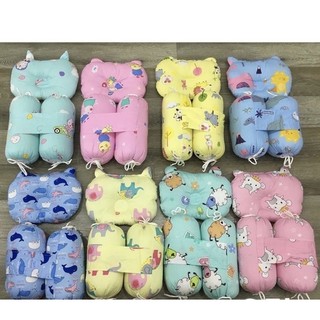 Bộ chặn kèm gối lõm chống méo đầu Tâm an cho bé yêu