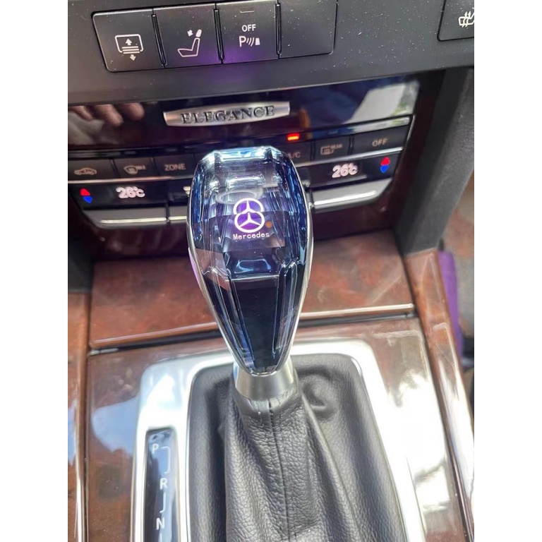 Cần Gạt Số Tự Động Đính Pha Lê Trang Trí Nội Thất Xe Hơi mercedes-benz C180 c200 w204