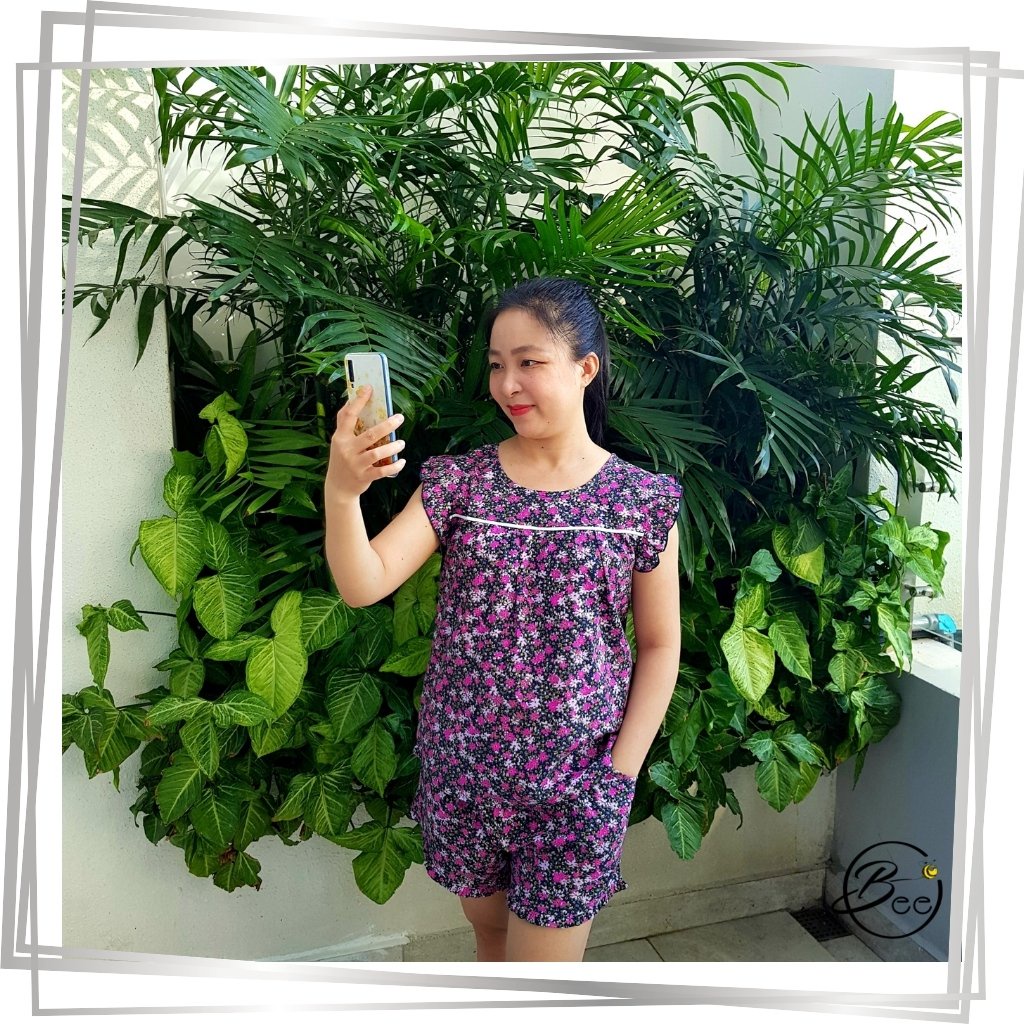 Set đồ bộ nữ Đồ bộ mặc nhà vải kate cotton mềm mại, thấm hút mồ hôi tốt size 45 - 66kg Obee's Closet