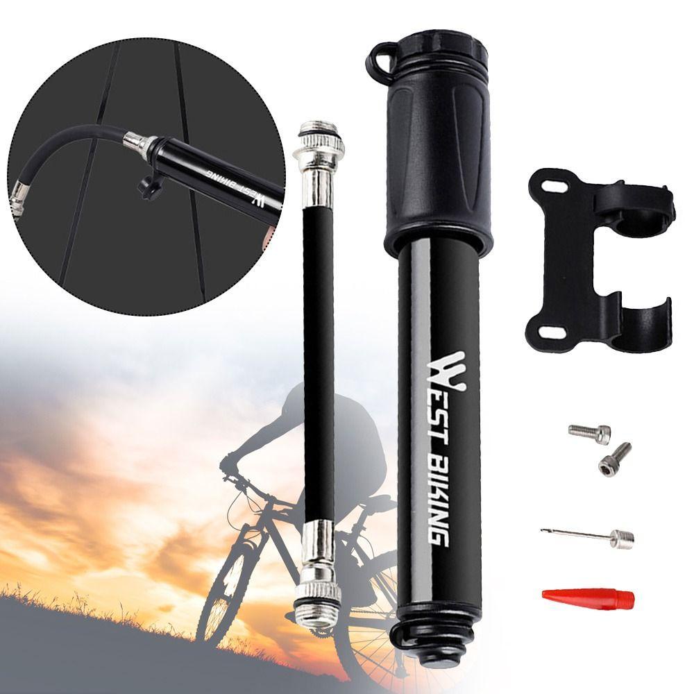 OKDEALS Bơm Xe Đạp Leo Núi / Bóng Rổ Màu Đen Chất Lượng Cao