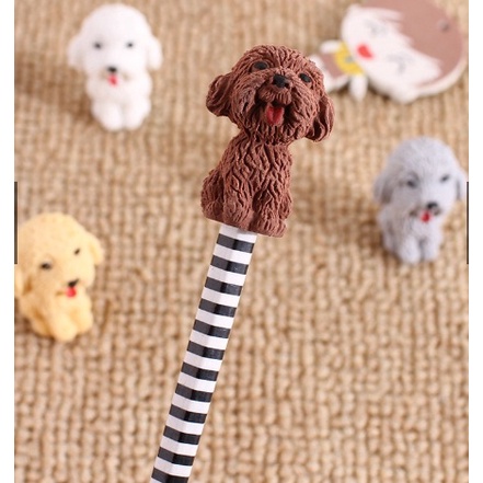 Gôm Tẩy Hình Chú Chó Hoạt Hình Dễ Thương