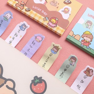 Giấy note đánh dấu trang sách cute 80 tờ