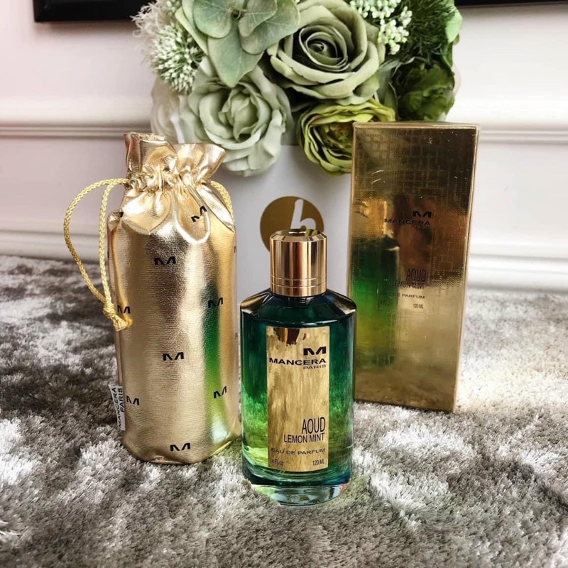 Nước hoa unisex MANCERA AOUD LEMON MINT 120ml