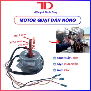 Mô tơ quạt dàn nóng 1HP đến 1.5HP 36W cùng chiều
