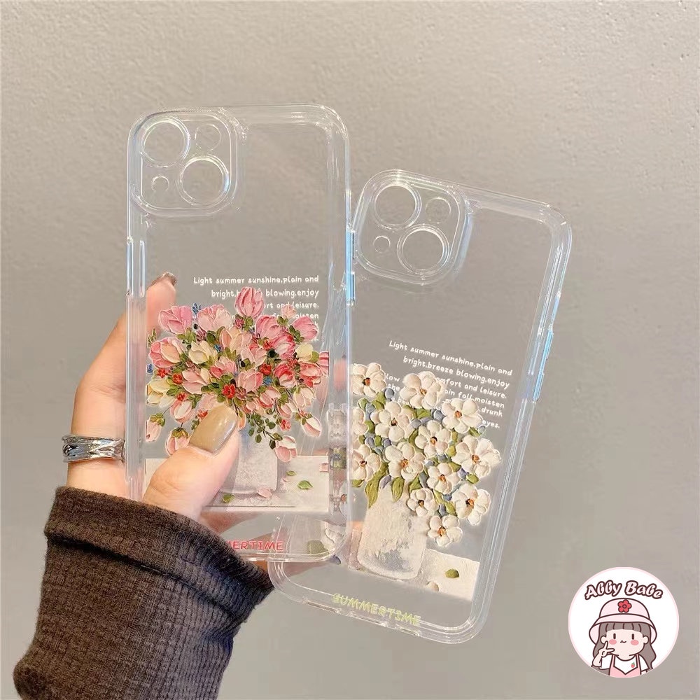 Ốp Điện Thoại Mềm Trong Suốt Chống Mồ Hôi In Họa Tiết Tranh Sơn Dầu Cổ Điển Cho IPhone 14 Pro Max 13 12 11 Pro Max