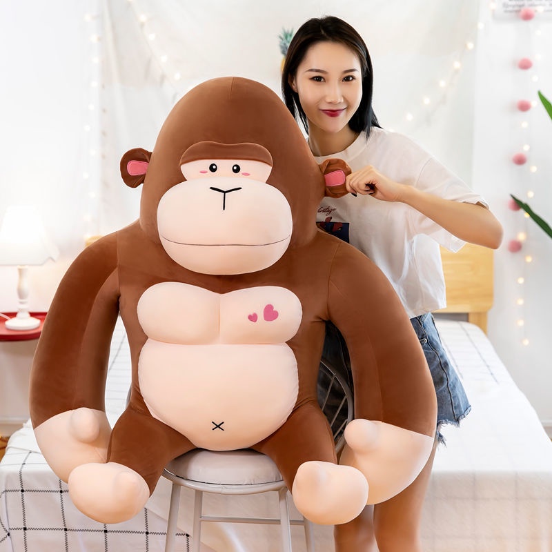 Thú Nhồi Bông Hình Khỉ Đột Dễ Thương Cho Bé