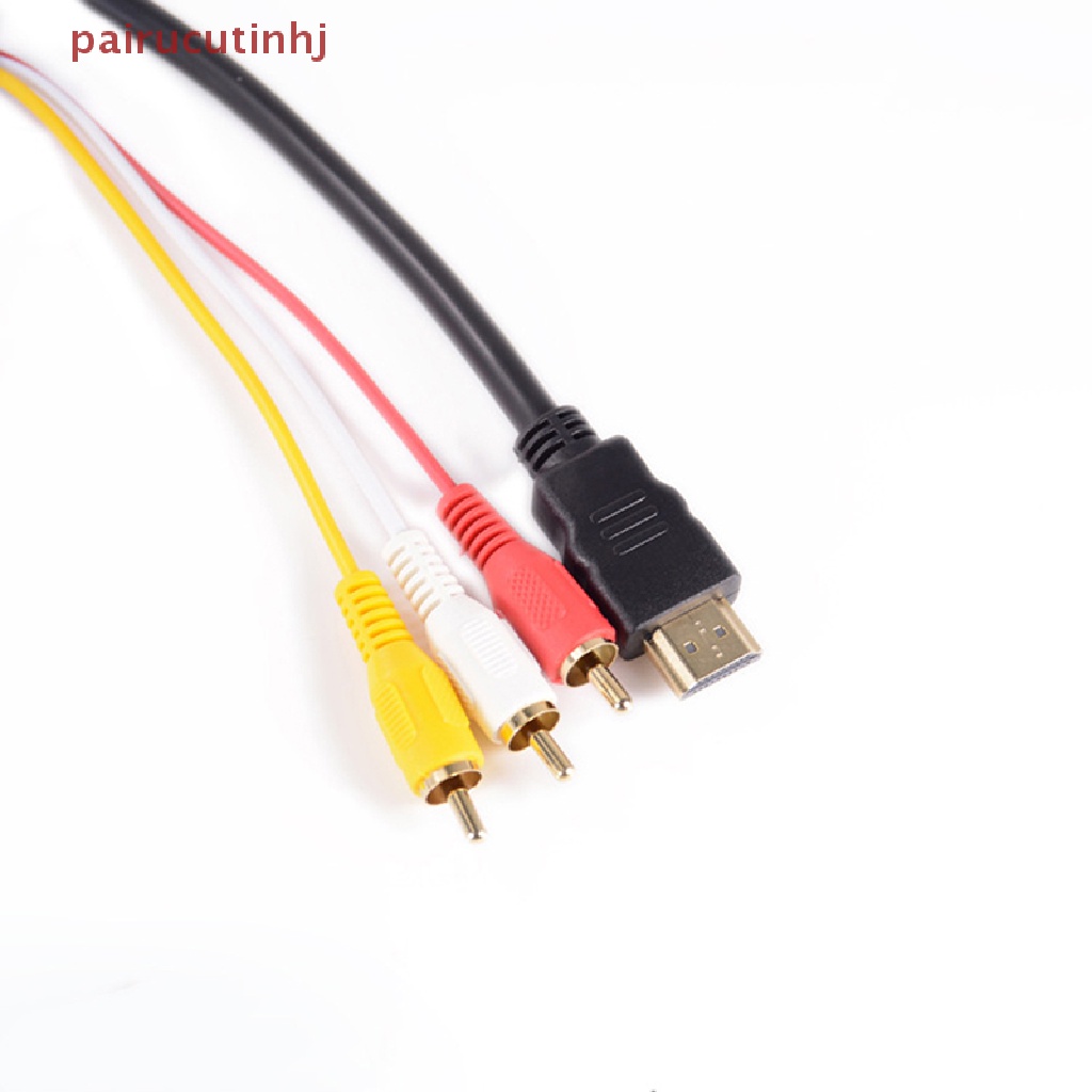 Cáp Chuyển Đổi HDMI Sang 3 RCA AV Dài 1.5m Chuyên Dụng Cho HDTV 1080P