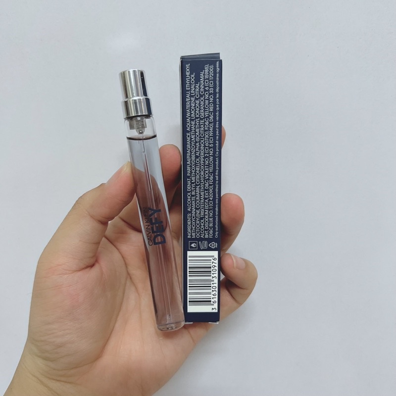 [Dạng Xịt] Nước Hoa Mini Nam CK DEFY EDT 10ml