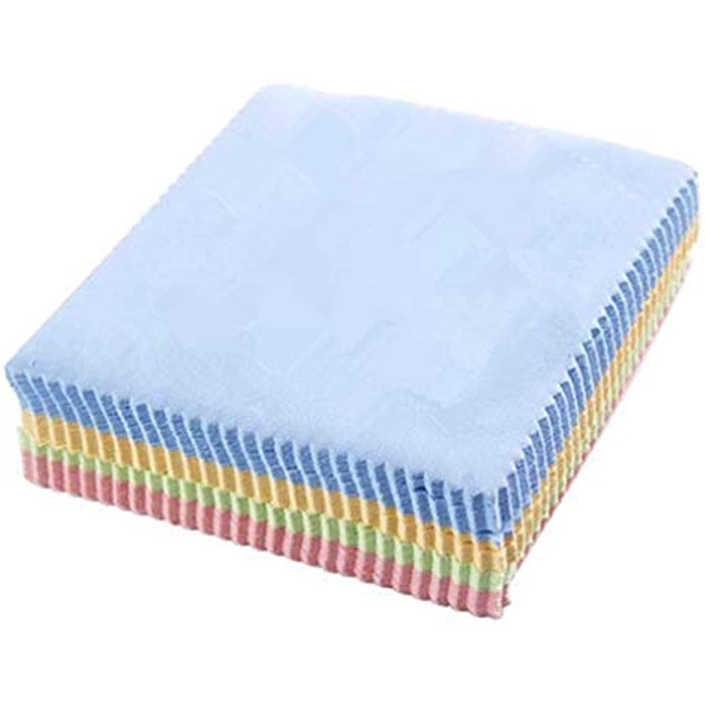 Set 5 Khăn Vải Vệ Sinh Đàn Guitar InsJP2uments / Violin / Clarinet / Kèn Saxophone Mijp2Fofiber Màu Sắc Ngẫu Nhiên (Hồng, Xanh Lá, Vàng) HYJP20205