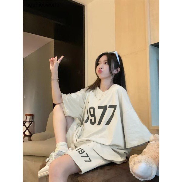 Sét Bộ Form To 1977 Chất Liệu Cotton Tăm Cực Dày Unisex