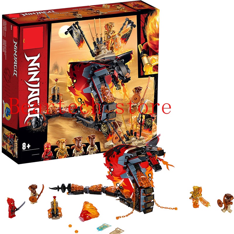 Mô Hình Lắp Ráp Nhân Vật NINJAGO Aspheera Pyro Slayer 70674