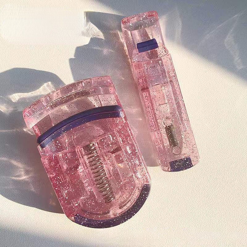 1 Dụng Cụ Uốn Cong Lông Mi Lâu Trôi Thiết Kế Hình Hoa Hướng Dương Nhỏ Gọn