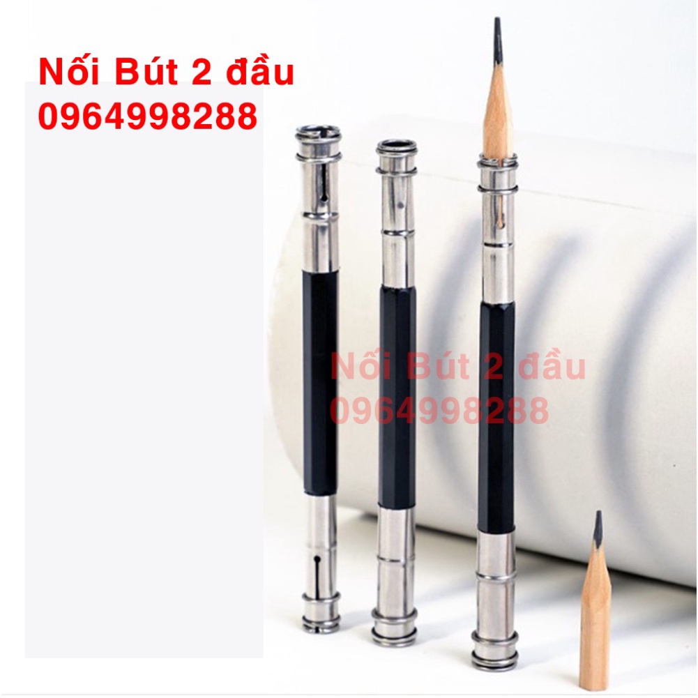 Nối Bút Chì 2 đầu - giúp bút chì dài ra dễ đánh bóng, không bị bẩn tay