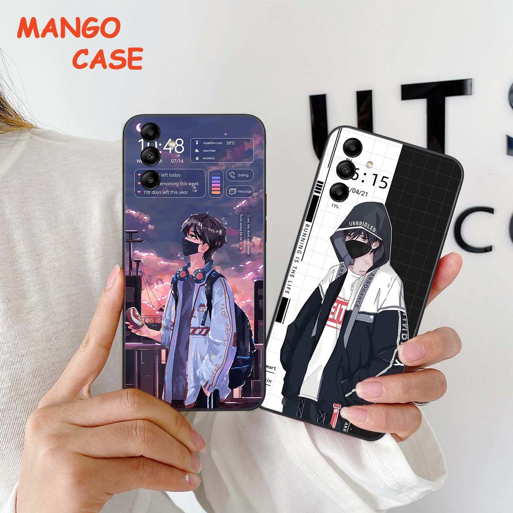 Ốp lưng Samsung A04 / A04s hình anime boy girl phong cách thời trang, ốp rẻ đẹp